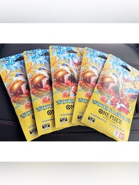 One - Piece Adventure on Kami's Island - Sleeved Booster Packs x 5